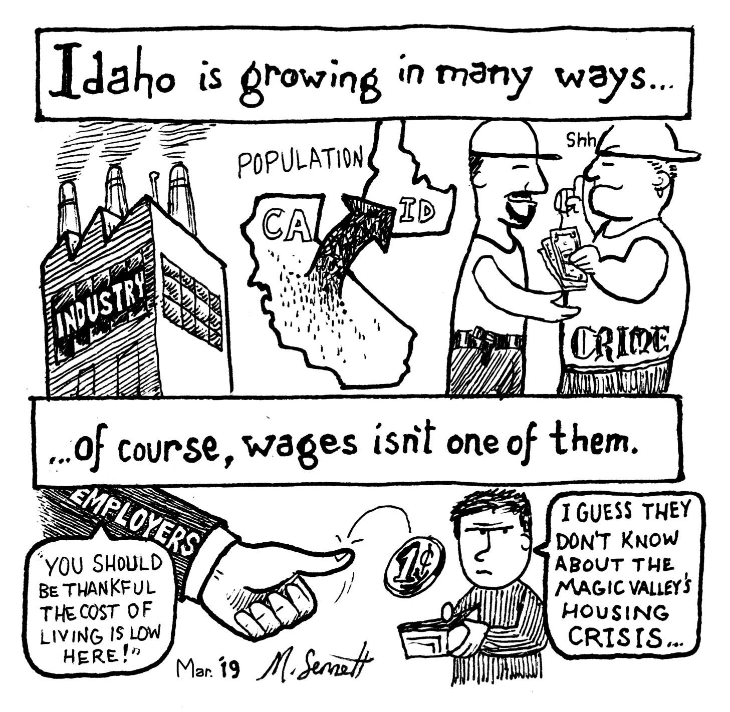 Sunday cartoon